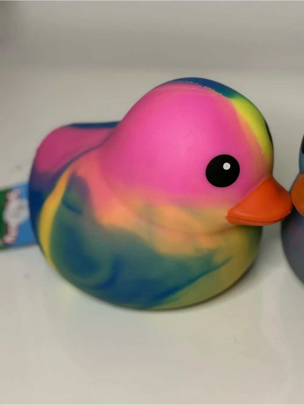 2 Jumbo Squishy Duck Toy! Stress Relief toy . About 6 inches and non toxic. New!
